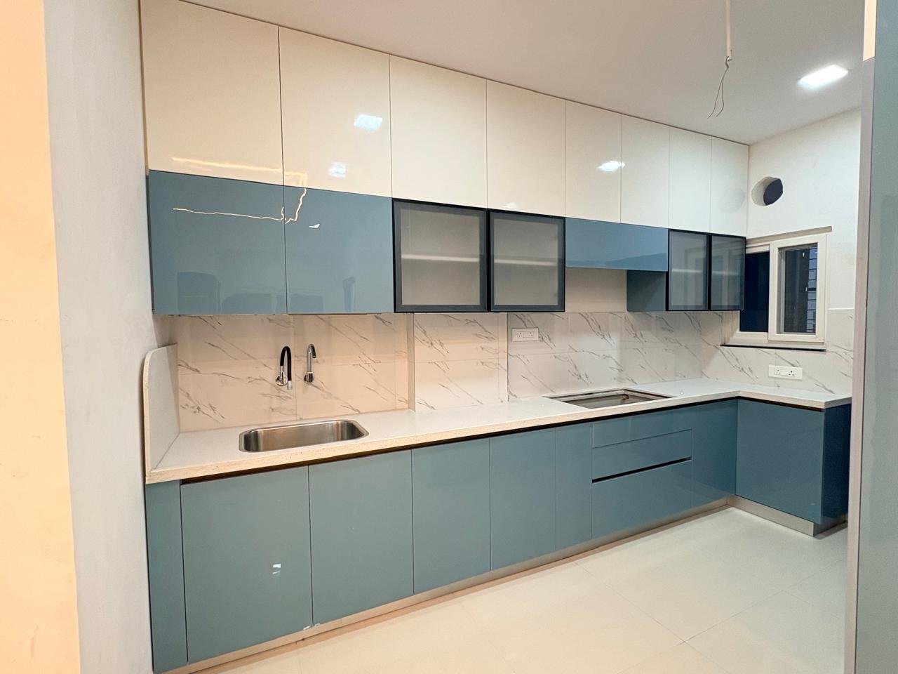 Detailed modular kitchen finish