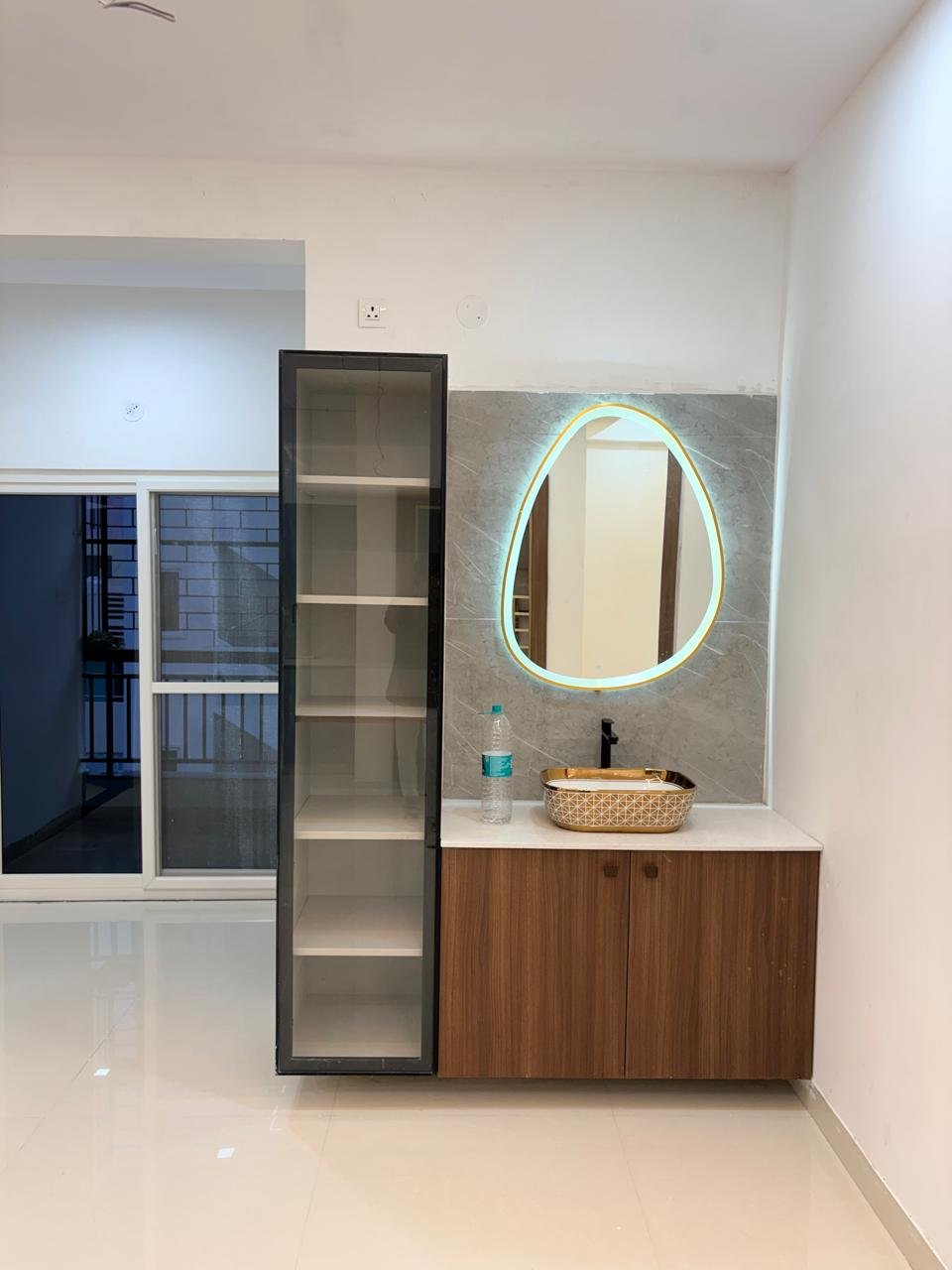 Custom illuminated vanity